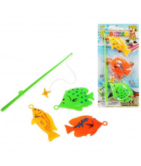 Игрушка для ванны Fishing Game Рыбалка удочка+3 фигурки 3608-E (блистер)