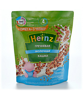 Каша Heinz гречневая молочная мягкая упаковка 180г