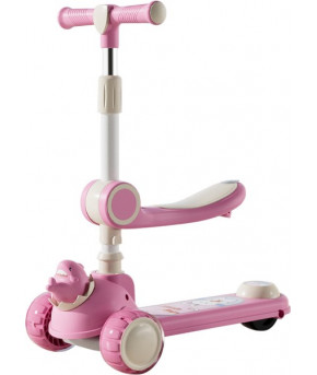 Самокат Ricos Wave White/Pink