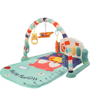 Коврик Labalu С зеркалом прямоугольный Сова синий (на батарейках)