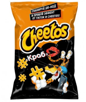Кукурузные палочки Cheetos со вкусом Краб 50г