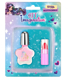 Набор детской косметики Hit Imagination Будь неотразима! (на блистере)