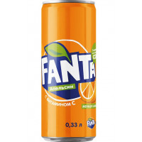 Напиток Fanta Orange газированный 0,33л