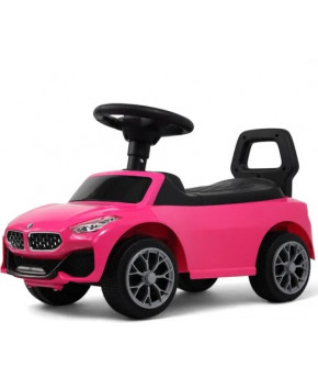 Автомобиль-каталка RiverToys BMW со светящимися фарами и звуком Pink