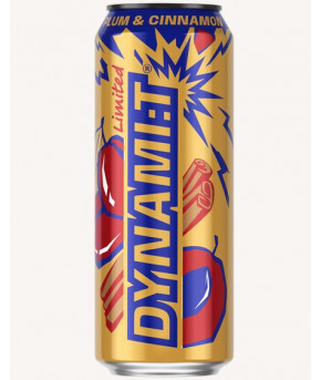 Напиток энергетический Dynamit Plum&Cinnamon limited edition 0,45л