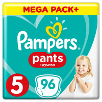 Подгузники-трусики Pampers Pants 5 (12-17кг) 96шт (2 части цена за 48шт)