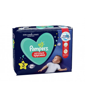 Подгузники-трусики Pampers Pants Hочные 3 (6-11 кг) 32шт