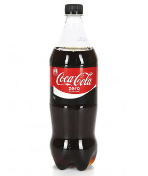 Напиток Coca-Cola Zero газированный 1,0л