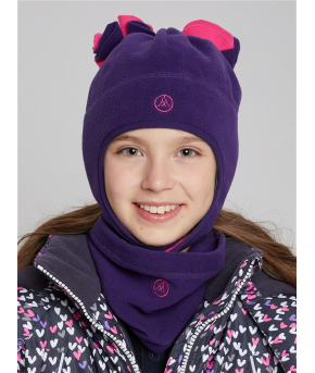 Комплект Elsi 2-х предметный шапка и шарф р-р 50-52 розовый