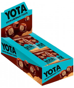 Драже шоколадные Yota вафельные 40г 