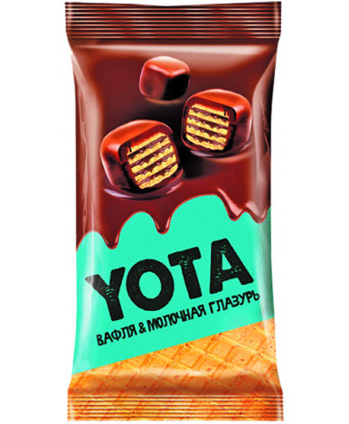 Драже шоколадные Yota вафельные 40г 