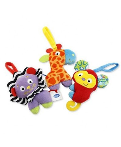 Каруселька Playgro Ночник с плюшевыми игрушками