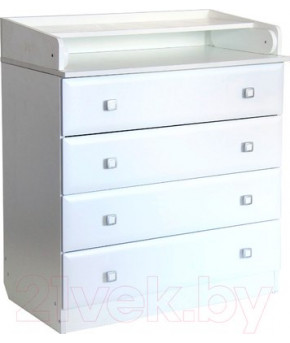Комод  Polini Kids Simple 1580 белый