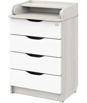 Комод Атон Сириус Wood 604 с шариковыми направляющими сосна касцина