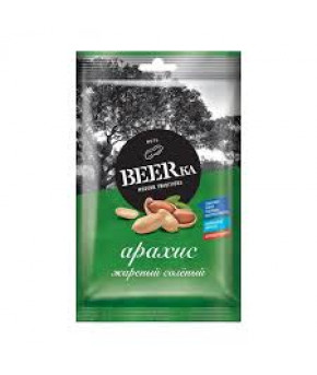 Арахис BEERka жареный соленый 90г